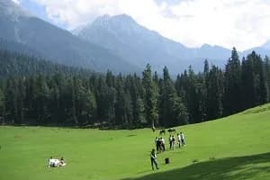 Pahalgam valley and Lidder River