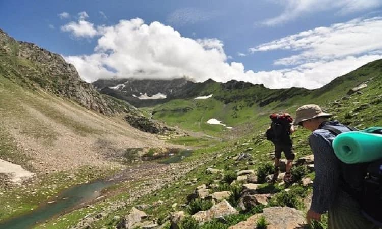Scenic view of Pahalgam