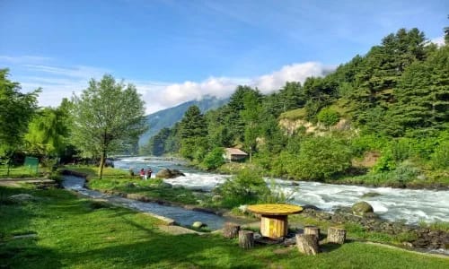 Kashmir and Ladakh scenic mountains