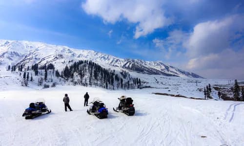 Family Kashmir tour with scenic views