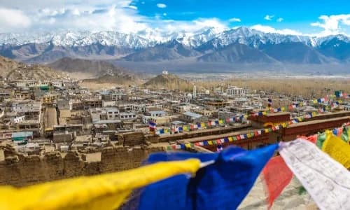 Ladakh high-altitude mountain landscape