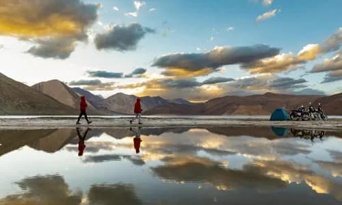 Ladakh high-altitude mountain landscape