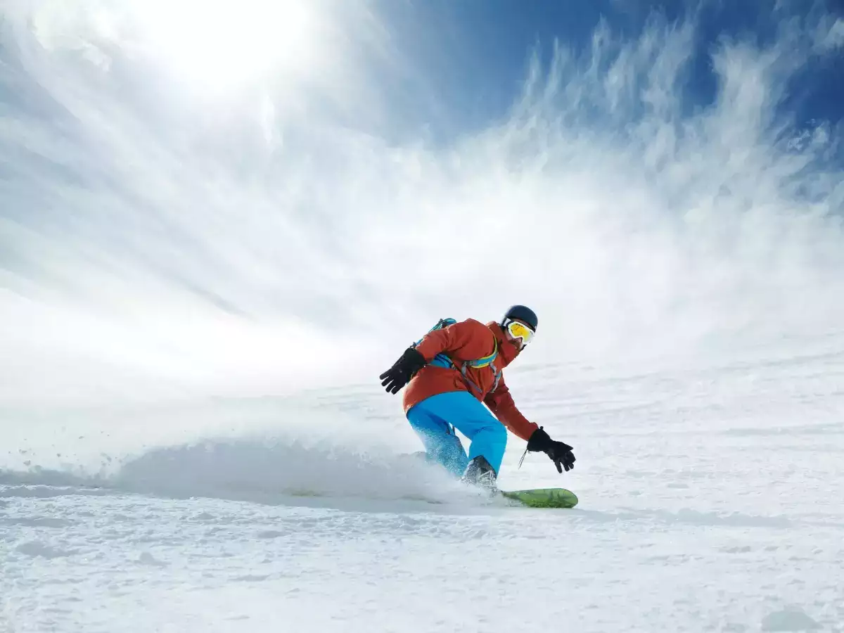 Go on a snowboarding adventure